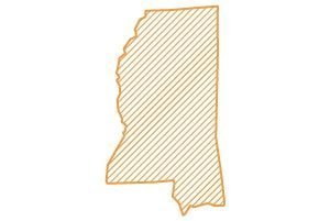 Mississippi Map Icon